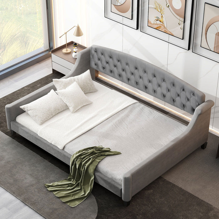 Modern Tufted Button Daybed