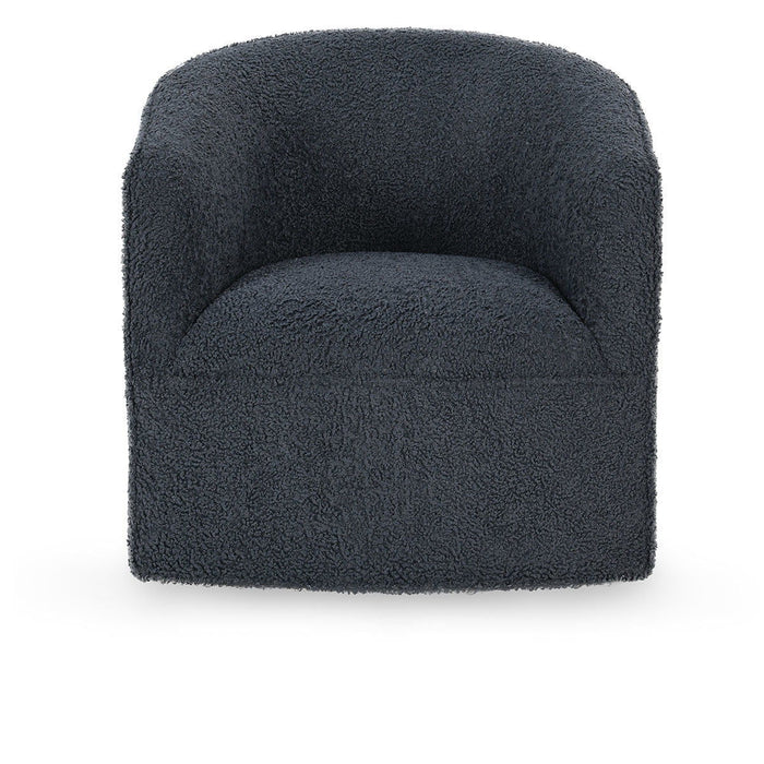 Valencia - Swivel Accent Chair - Blue