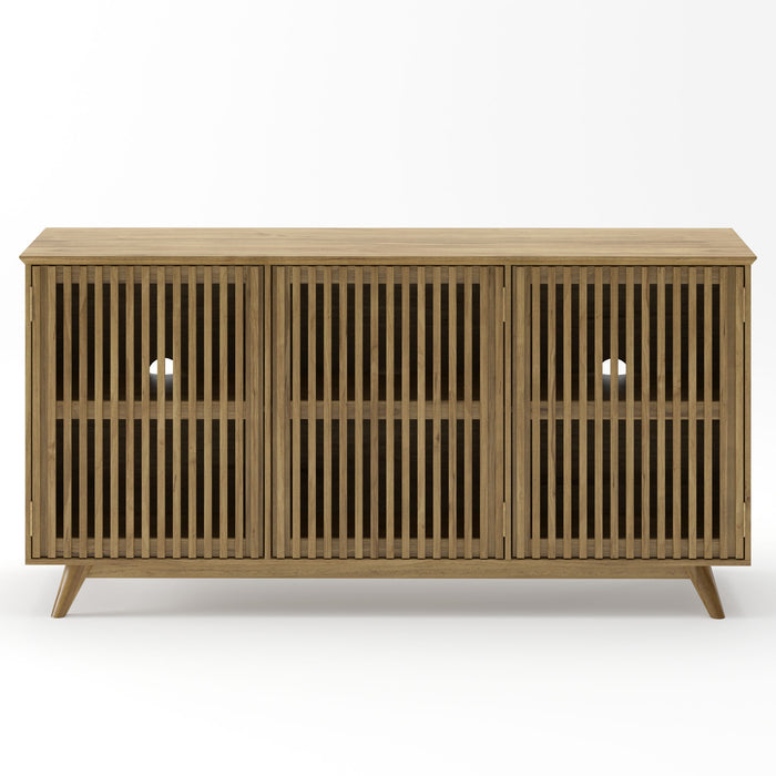 TV Stand With Adjustable Shelf - Natural