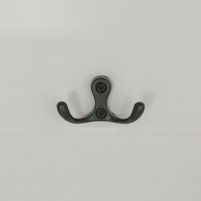 Hall Tree With 3 Hooks, Coat Hanger, Entryway Bench, Storage Bench, 3 In 1 Design