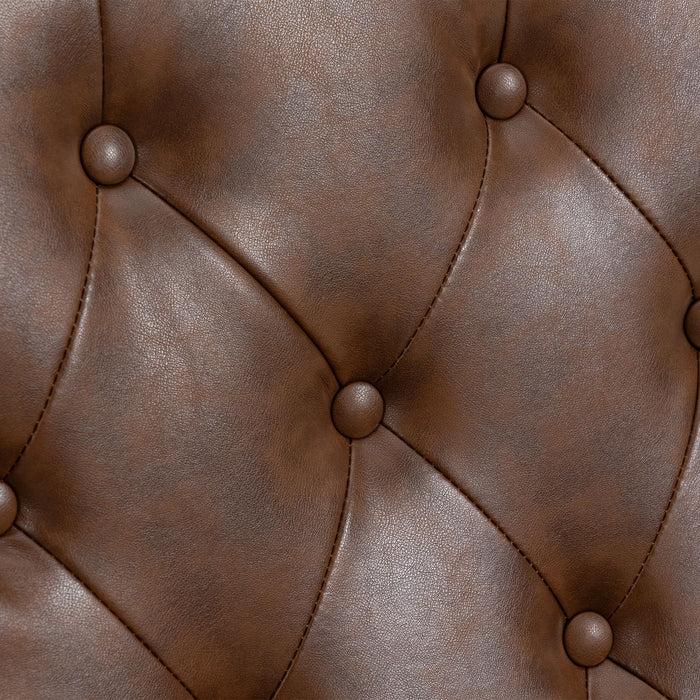 Modern Accent Armchair With Sturdy Wood Legs