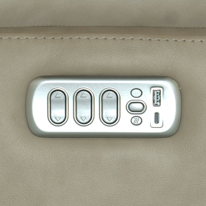 Henry - Power Swivel Gliding Recliner With Power Headrest, Lumbar, Heat & Massage