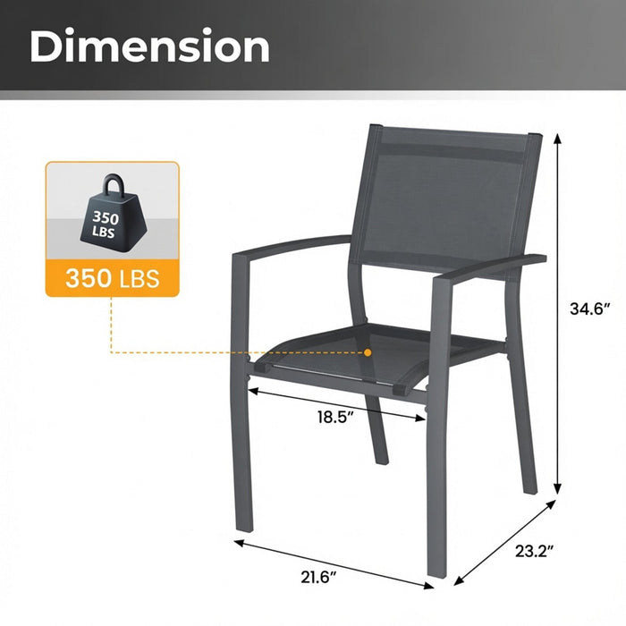 Outdoor Patio Chairs, All Weather