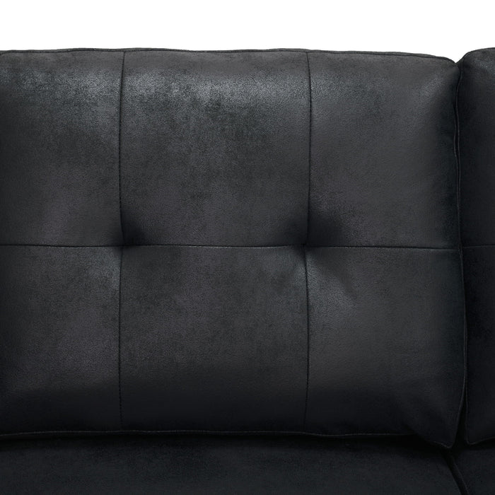 Convertible Sectional Sofa Bed With Pull Out Sleeper And Storage