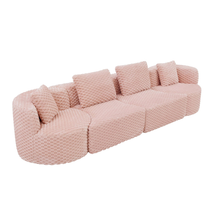 Modular Sectional Sofa With Free Combination Design