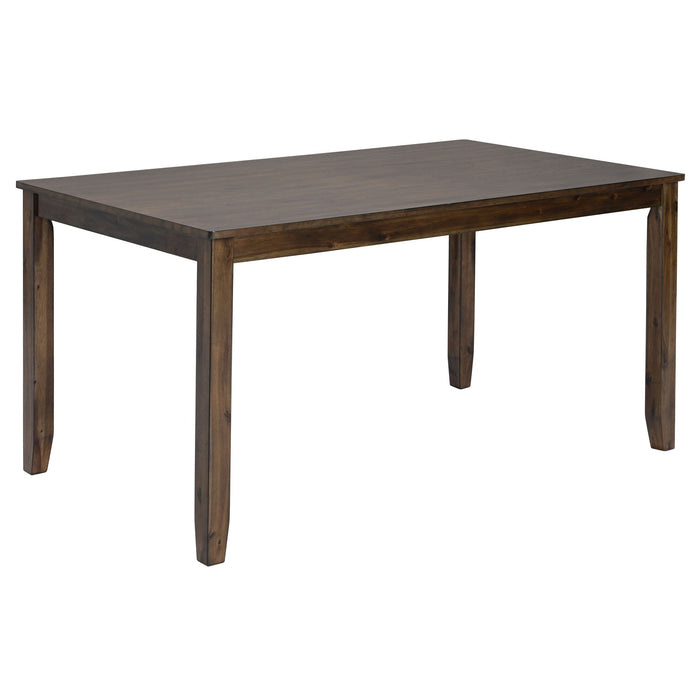 Modern Dining Set With Upholstered Chairs