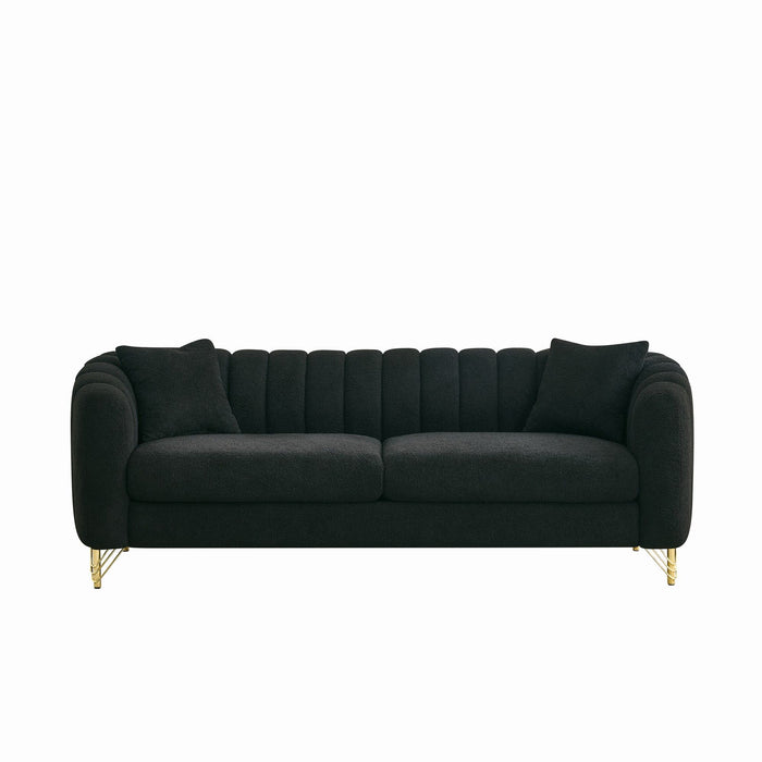 Oversized Sofa, Deep Tufted Couch