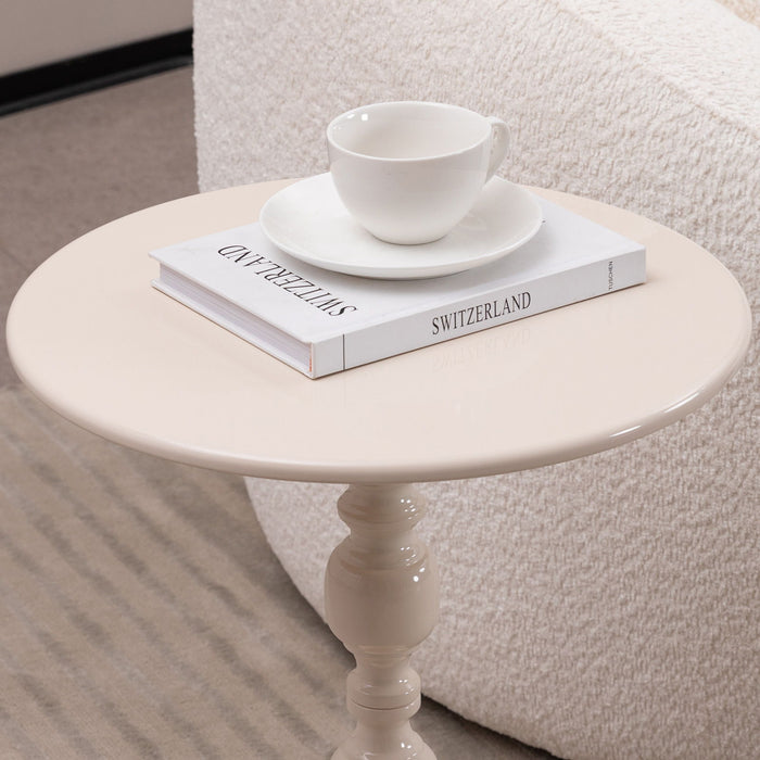 Round Side Table For Living Room