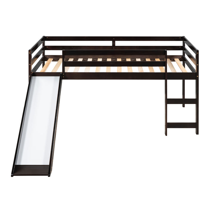 Loft Bed With Slide, Multifunctional Design