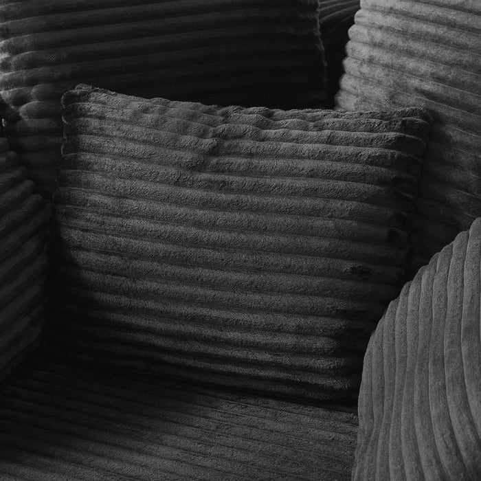 Swivel Accent Barrel Chair With Adjustable Phone Holder, 5 Pillows For Living Room