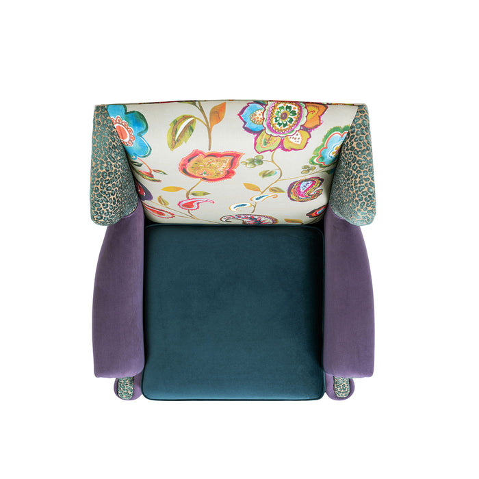 Anya - Boho Chic Wingback Accent Arm Chair