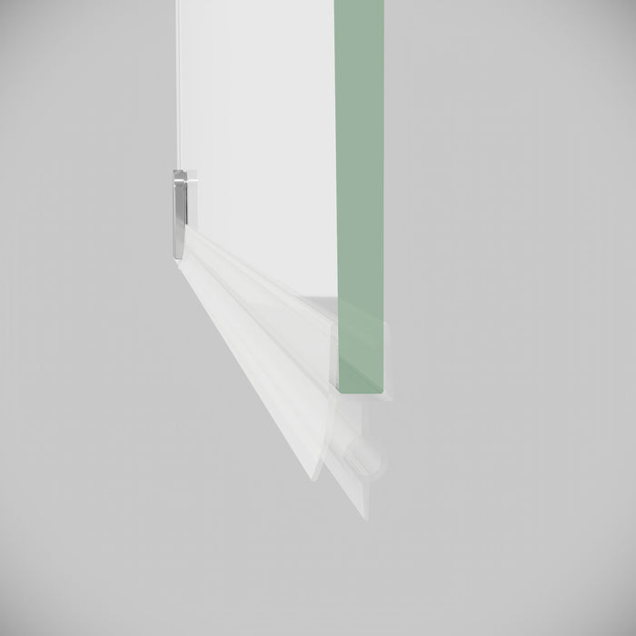 Frameless Neo Angle Shower Door WithTempered Glass