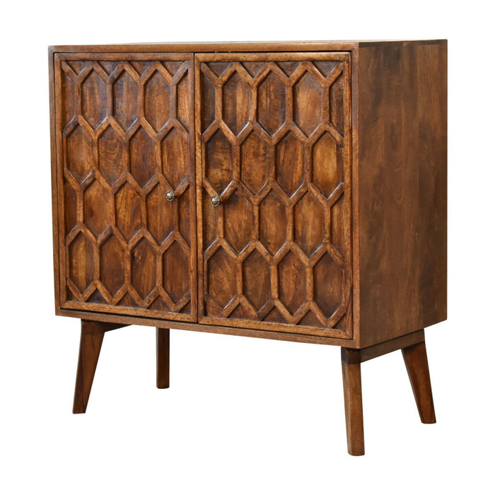 Amouri Cabinet - Brown