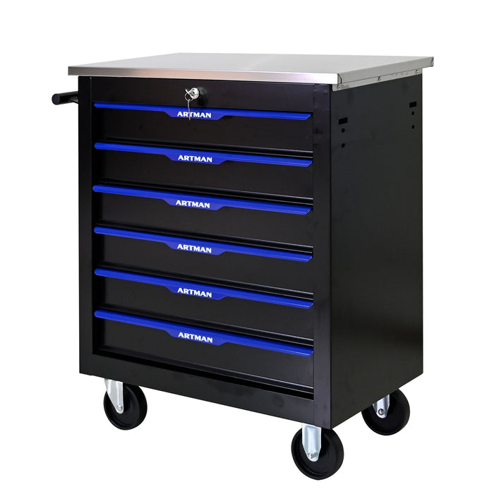 Drawer Multifunctional Tool Cart With Wheels