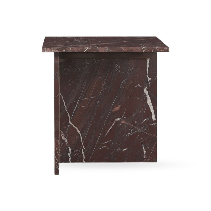 Bexly - Marble Square End Table