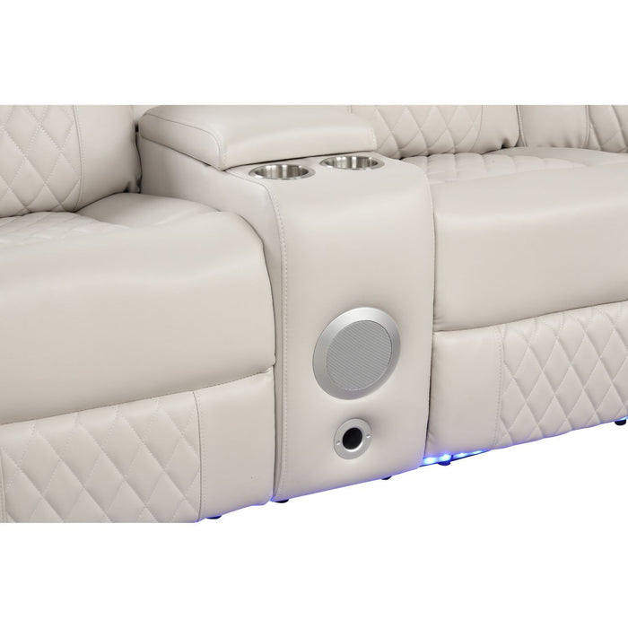 Lacrosse - Power Reclining Sectional Sofa