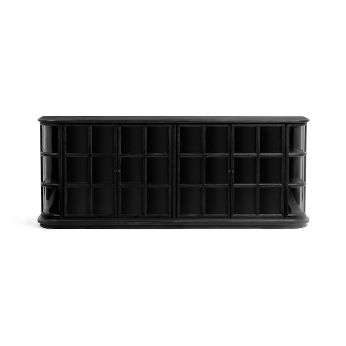 Carson - 4 Door Cabinet - Loft Black