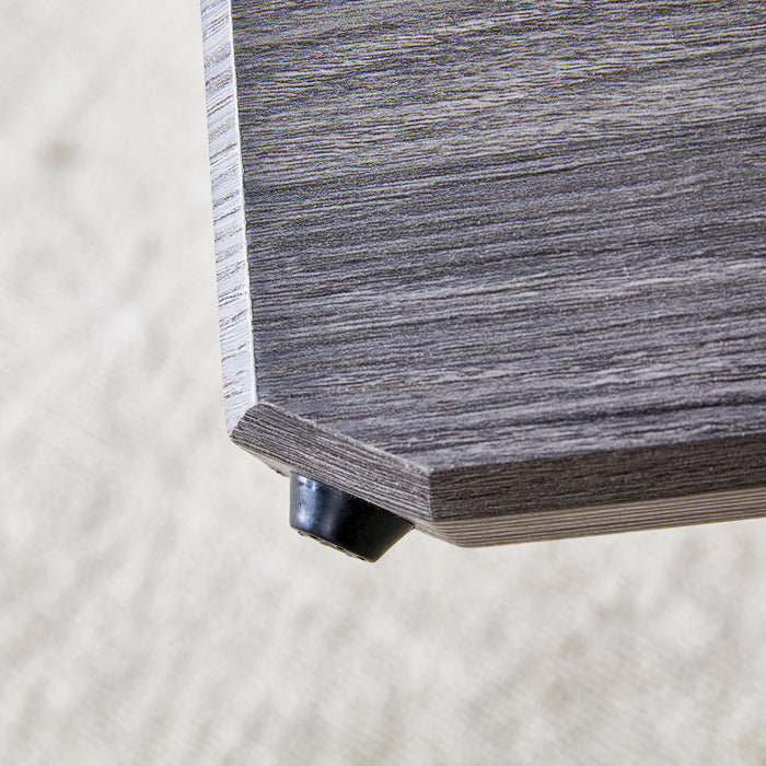 Modern Round Glass Coffee Table With Tempered Glass