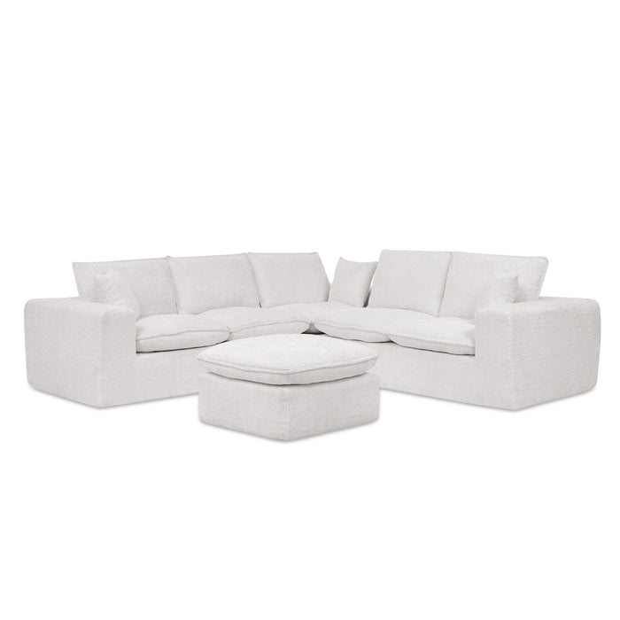 Sectional Sofa With Moveable Ottoman