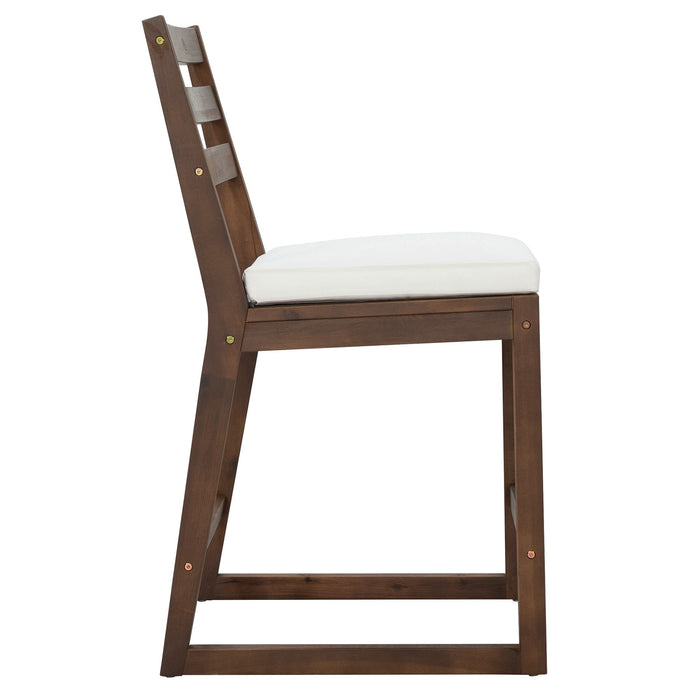 Patio Bar Set With Ergonomic Chairs