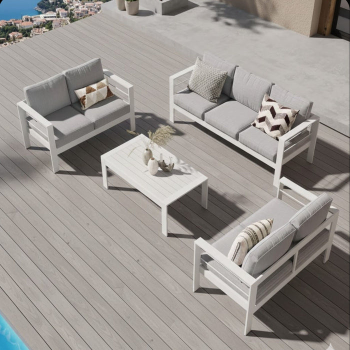 Outdoor Patio Set With All-Weather Thick Cushions