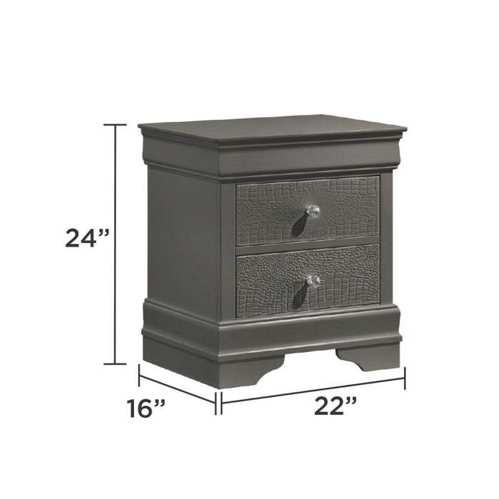 Blaze - 2 Drawer Nightstand