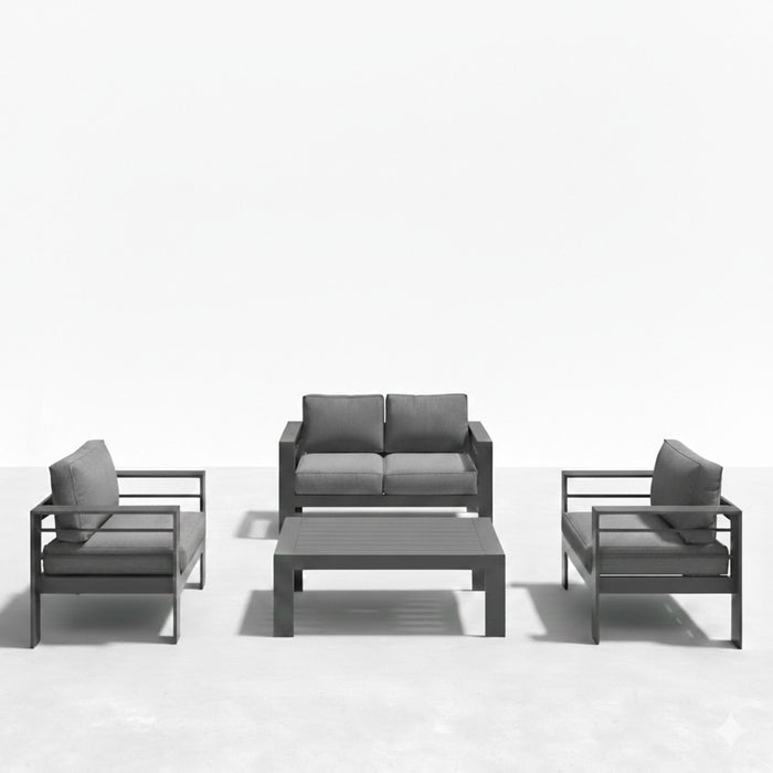 Outdoor Patio Set, All-Weather & Thick Cushions