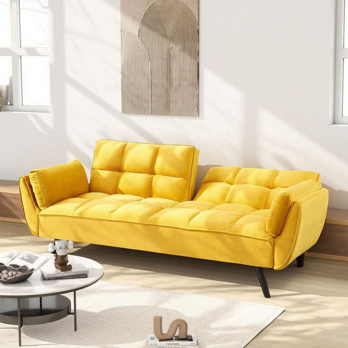 Sofa Soft Two Armrests Throw Pillow Pillow Comfortable Fit Apartment Bedroom Small Space