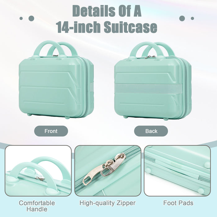 Spinner Luggage Set With Combination Lock