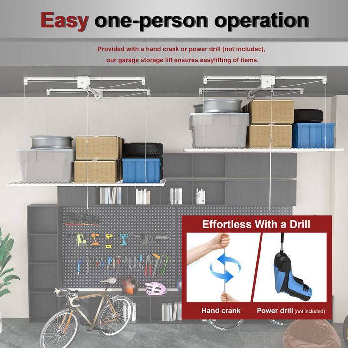 Overhead Garage Storage Rack