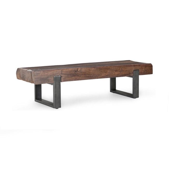 Duarte - Solid Wood Bench - Reclaimed Brown