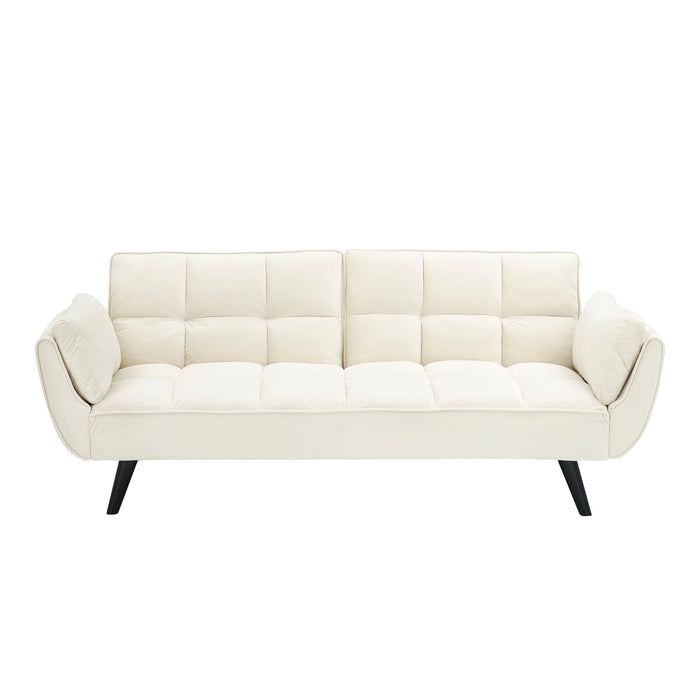 Sofa Soft Two Armrests Throw Pillow Pillow Comfortable Fit Apartment Bedroom Small Space