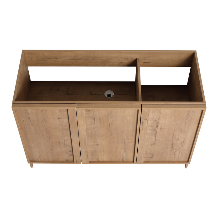 Freestanding Bathroom Vanity & Soft Close Cabinet Doors, Excluding Sink
