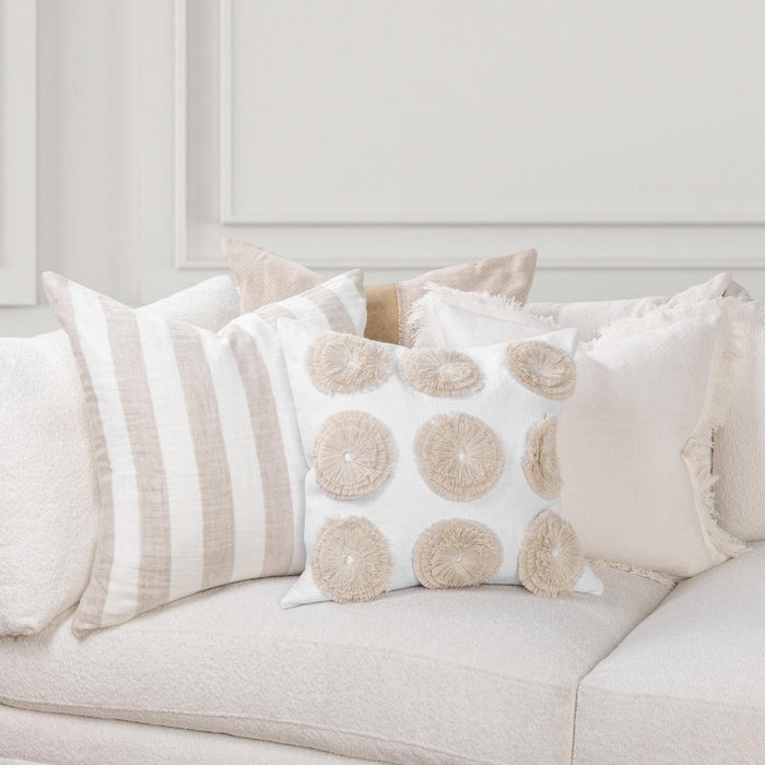 Atwater - Pillow - Ivory / Natural