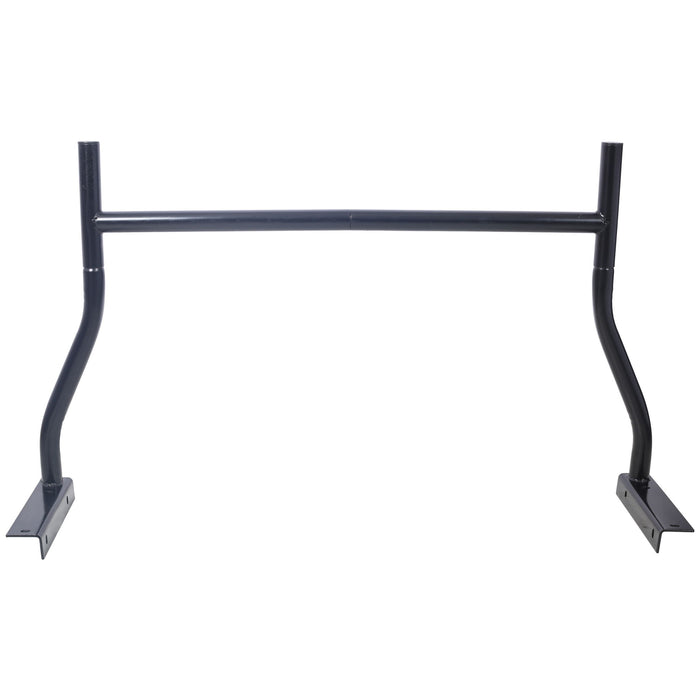 Universal Pick-Up Truck Rack 650 Lbs Adjustable Fit 2-Bars Utility Ladder Truck Cargo Rack - Black