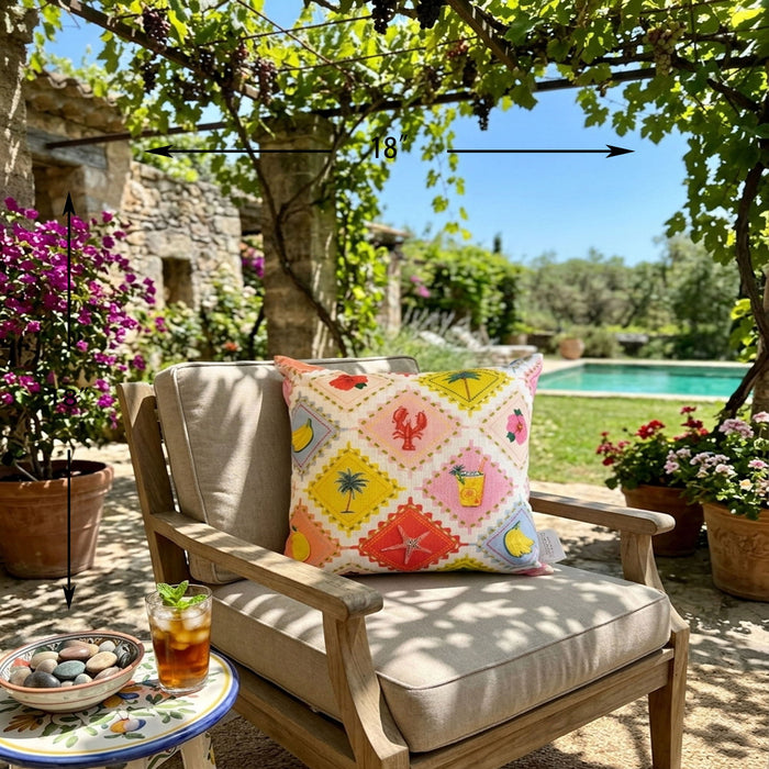 Outdoor Pillows, Weather Resistant (Set of 2) - Multi