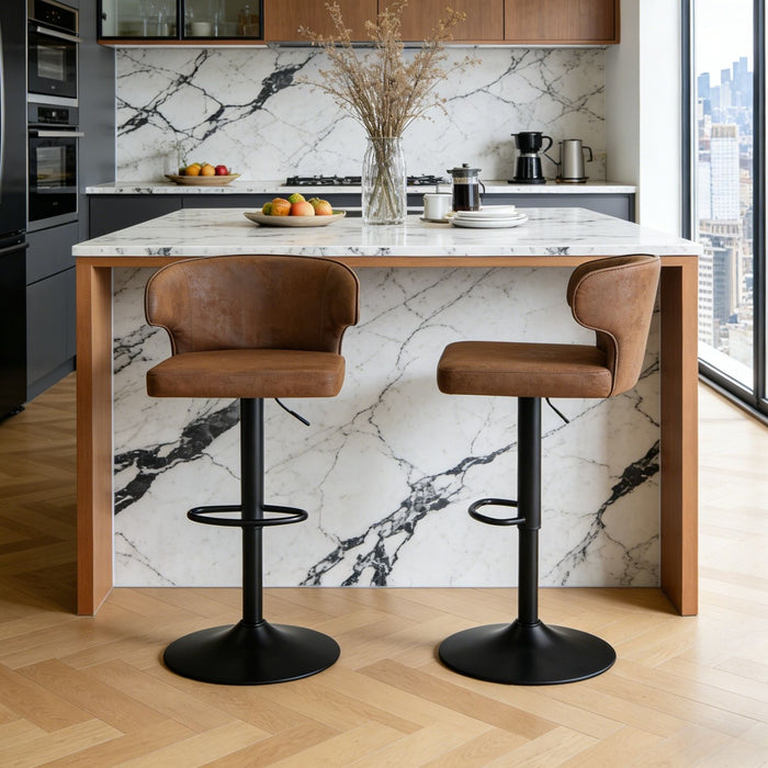 Adjustable Swivel Bar Chair