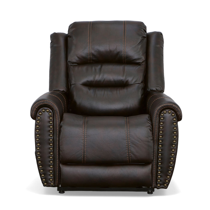 Oscar - Power Lift Recliner With Right-Hand Control & Power Headrest - Molasses