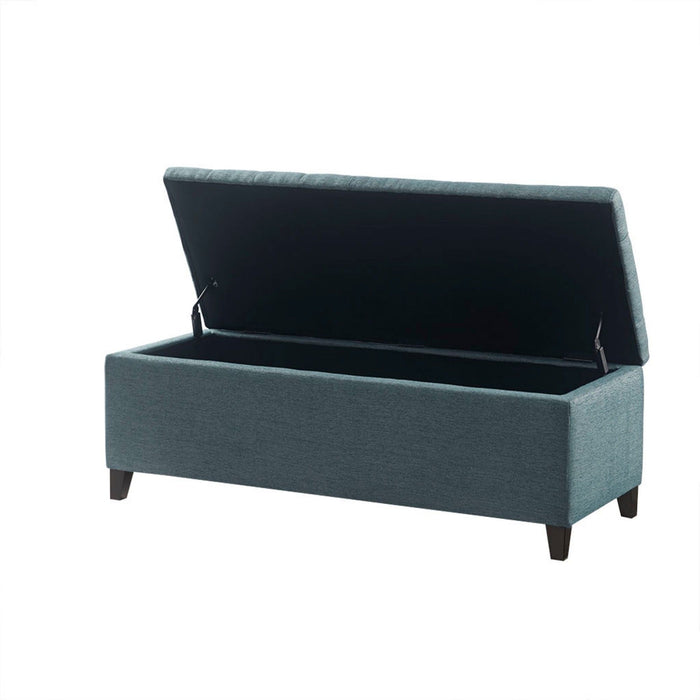 Elegant Design Tufted Top, Soft Close Storage Bench