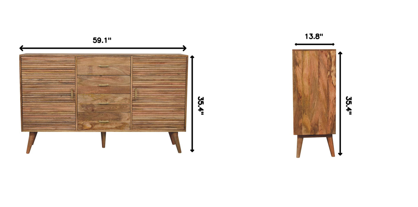 Soba - T Bar Large Chest - Oak