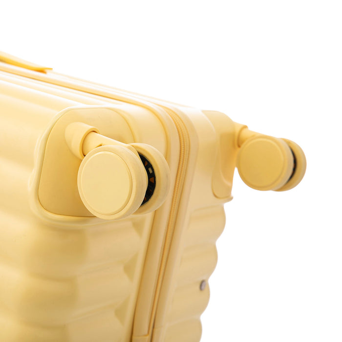 20" / 24" / 28" 3 Pieces / Set Spinner Wheel Luggage, Carry On Suitcase, With Cup Holder & USB Port & Phone Holder