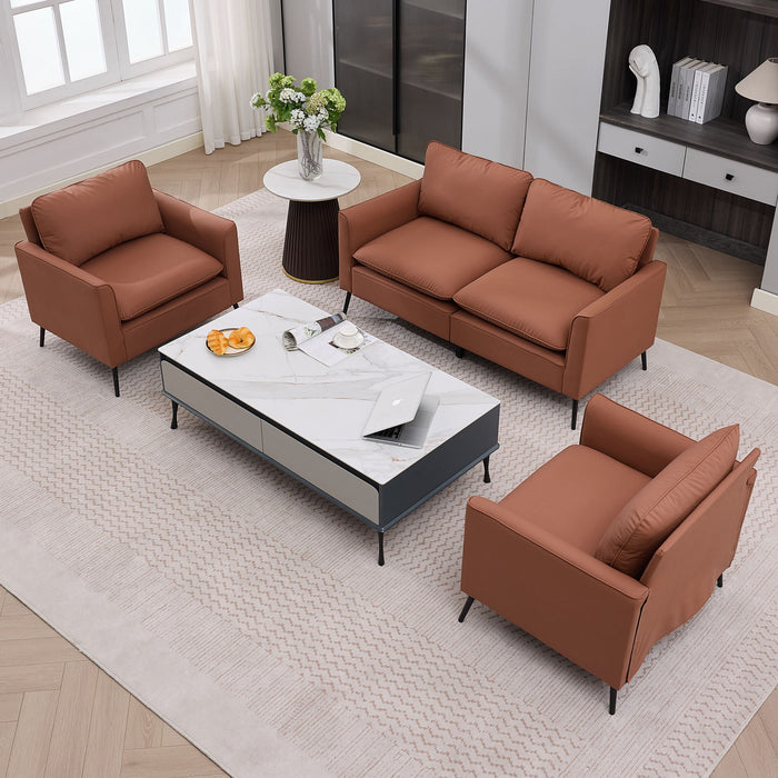 Upholstered Sofa Loveseat For Living Room