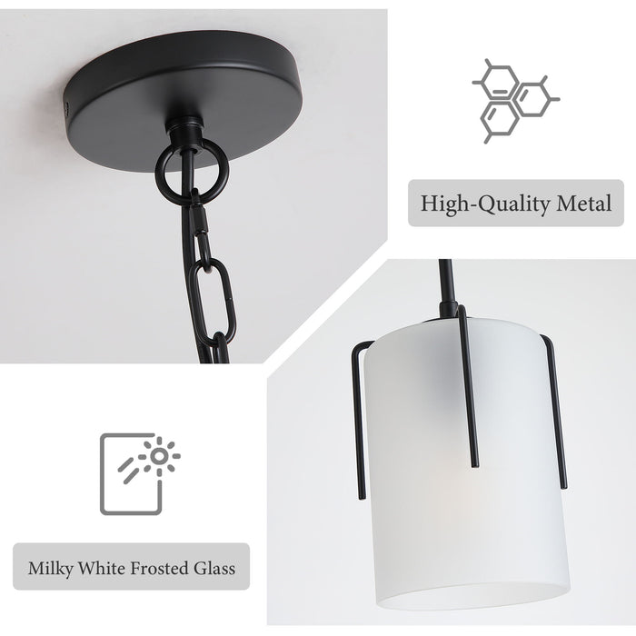 Adjustable Cylindrical Pendant Light