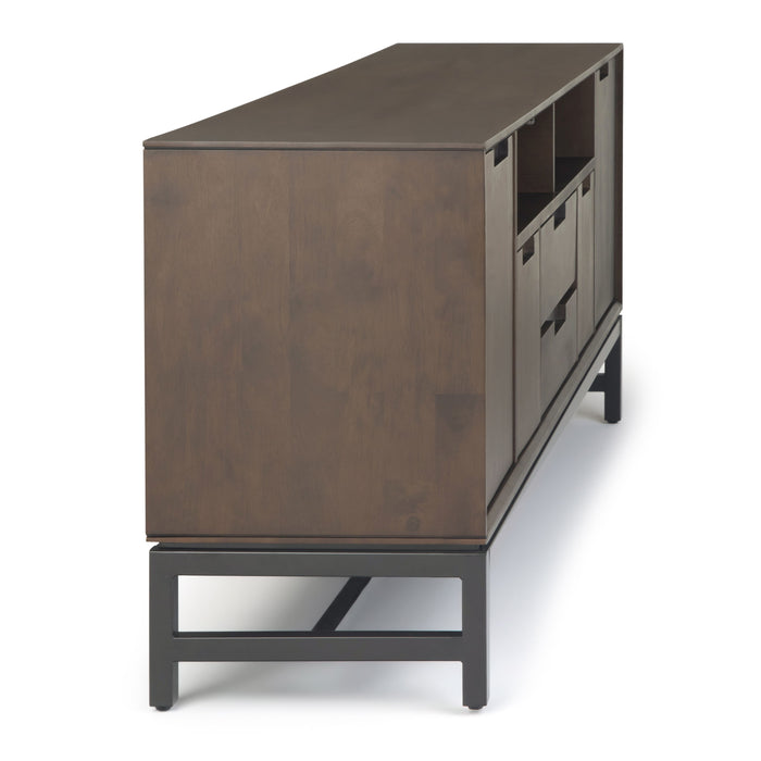 Banting - Wide TV Stand - Walnut Brown