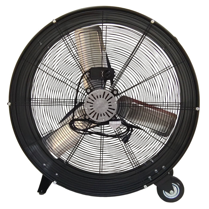 Velocity Drum Fan With 2 Speed - Black