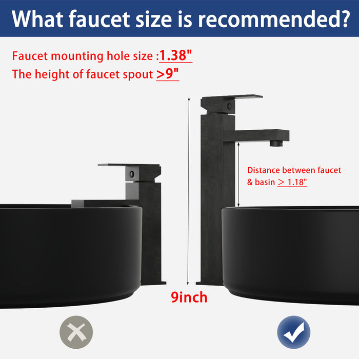 Bathroom Vanity With Art Sink And Side Cabinet, Float Mounting Design