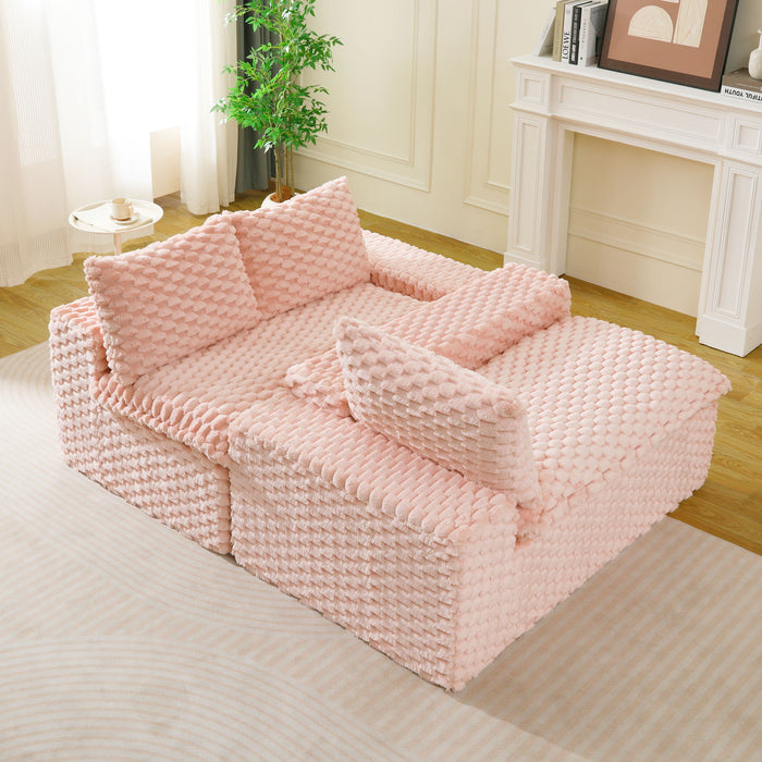 Multifunctional Sofa, Side-By-Side Or Facing Each Other
