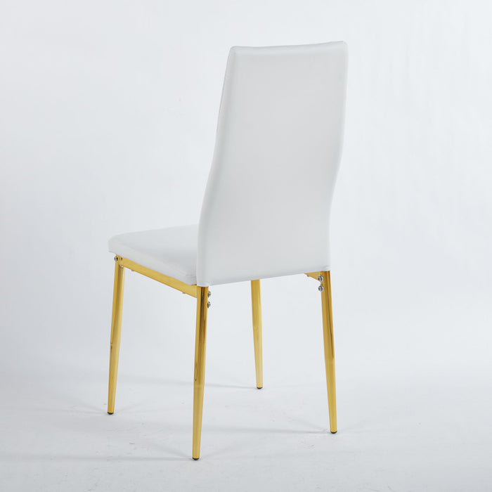 Golden Leg Dining Chair (Set of 4)