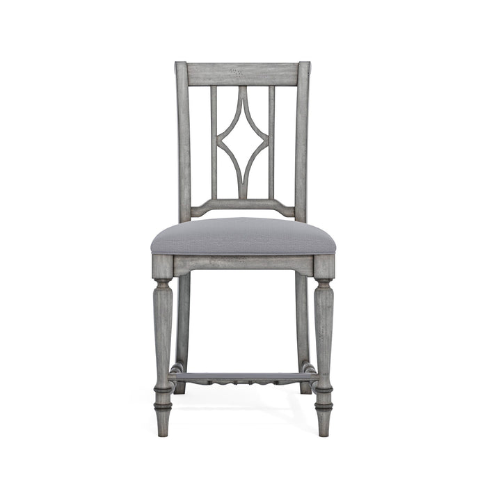 Plymouth - Counter Chair (Set of 2) - Gray