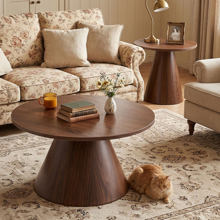 Modern Nesting Coffee Table Set For Living Room